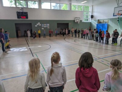 Foto des Albums: Vorschulkinder besuchen Grundschule Holte