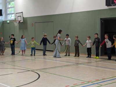 Foto des Albums: Vorschulkinder besuchen Grundschule Holte