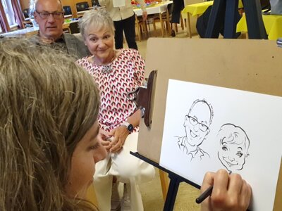 Karikaturen von Charlotte Hofmann 
