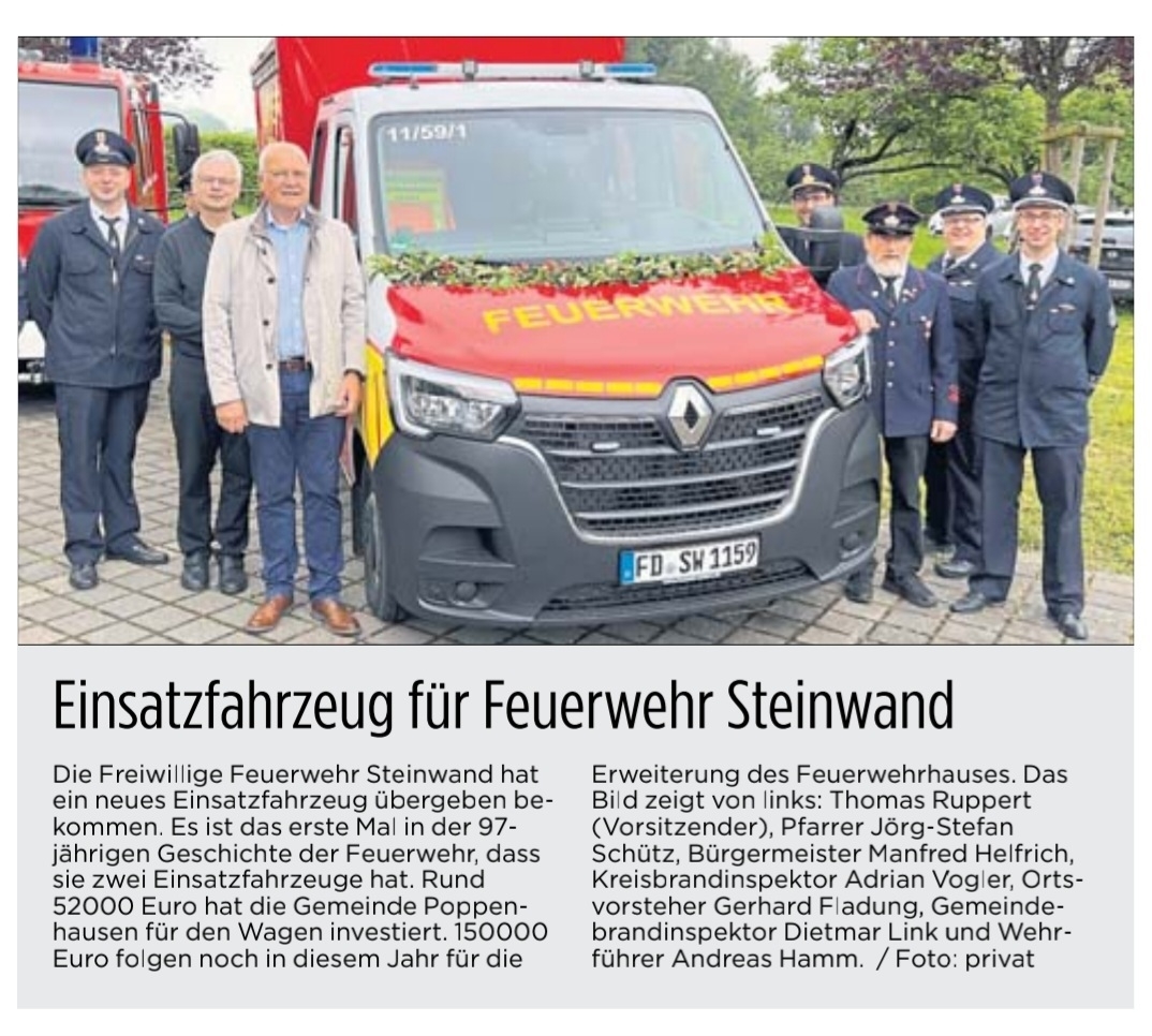 Bild: Berichterstattung aus der Fuldaer Zeitung vom 04 06 2024