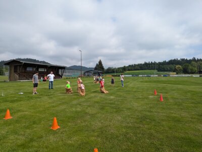 Fotoalbum Kindergartenkinder Schnuppertraining beim SV Prackenbach 2024