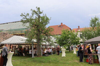 Fotoalbum Grundsteinlegung Neubau im Kultur|Kloster|Kyritz