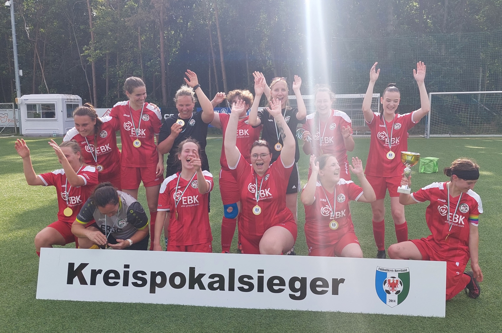 Bild: Pokalsieger Frauen FSV Babelsberg 74