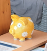 Abends war das Spenden-Sparschwein f&uuml;r den sozialen Zweck gut gef&uuml;llt  (Bild vergr&ouml;&szlig;ern)