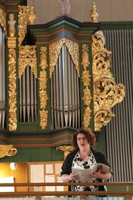 Arie aus dem Oratorium des Messias (G.F. H&auml;ndel), vorgetragen von Katja Boost  (Bild vergr&ouml;&szlig;ern)