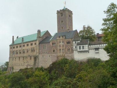 Die Wartburg  (Bild vergr&ouml;&szlig;ern)