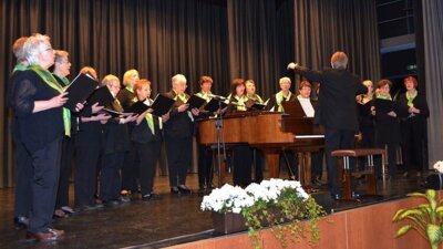 Der Chor in Aktion  (Bild vergr&ouml;&szlig;ern)