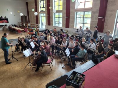 Foto des Albums: Probentage mit unseren rumänischen Freunden anlässlich des Tulpenfestes in Luckau am 14. April 2024