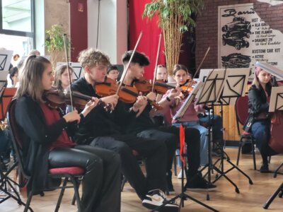 Foto des Albums: Probentage mit unseren rumänischen Freunden anlässlich des Tulpenfestes in Luckau am 14. April 2024