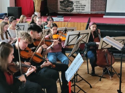 Foto des Albums: Probentage mit unseren rumänischen Freunden anlässlich des Tulpenfestes in Luckau am 14. April 2024
