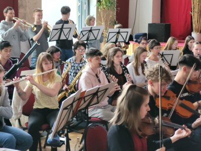 Foto des Albums: Probentage mit unseren rumänischen Freunden anlässlich des Tulpenfestes in Luckau am 14. April 2024