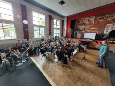 Foto des Albums: Probentage mit unseren rumänischen Freunden anlässlich des Tulpenfestes in Luckau am 14. April 2024