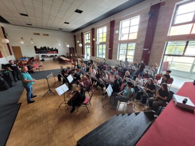 Foto des Albums: Probentage mit unseren rumänischen Freunden anlässlich des Tulpenfestes in Luckau am 14. April 2024