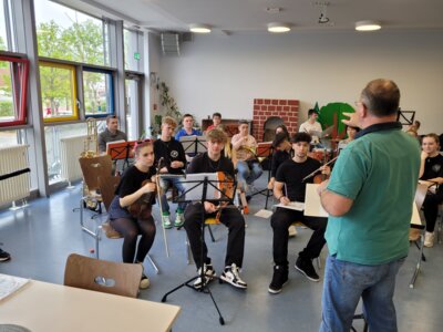 Foto des Albums: Probentage mit unseren rumänischen Freunden anlässlich des Tulpenfestes in Luckau am 14. April 2024