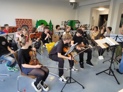 Foto des Albums: Probentage mit unseren rumänischen Freunden anlässlich des Tulpenfestes in Luckau am 14. April 2024