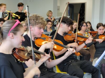 Foto des Albums: Probentage mit unseren rumänischen Freunden anlässlich des Tulpenfestes in Luckau am 14. April 2024