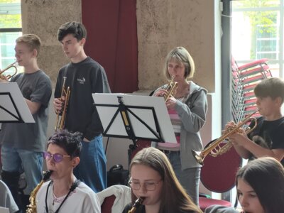 Foto des Albums: Probentage mit unseren rumänischen Freunden anlässlich des Tulpenfestes in Luckau am 14. April 2024