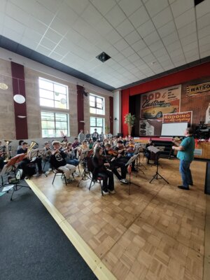 Foto des Albums: Probentage mit unseren rumänischen Freunden anlässlich des Tulpenfestes in Luckau am 14. April 2024