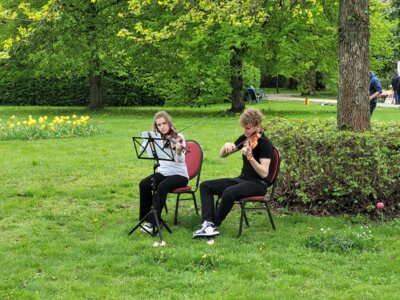 Foto des Albums: Probentage mit unseren rumänischen Freunden anlässlich des Tulpenfestes in Luckau am 14. April 2024