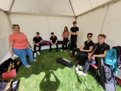 Foto des Albums: Probentage mit unseren rumänischen Freunden anlässlich des Tulpenfestes in Luckau am 14. April 2024