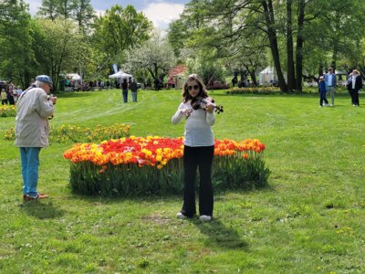 Foto des Albums: Probentage mit unseren rumänischen Freunden anlässlich des Tulpenfestes in Luckau am 14. April 2024