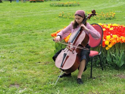 Foto des Albums: Probentage mit unseren rumänischen Freunden anlässlich des Tulpenfestes in Luckau am 14. April 2024
