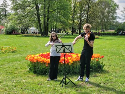 Foto des Albums: Probentage mit unseren rumänischen Freunden anlässlich des Tulpenfestes in Luckau am 14. April 2024