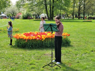 Foto des Albums: Probentage mit unseren rumänischen Freunden anlässlich des Tulpenfestes in Luckau am 14. April 2024