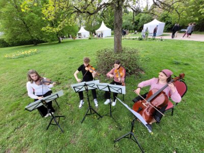 Foto des Albums: Probentage mit unseren rumänischen Freunden anlässlich des Tulpenfestes in Luckau am 14. April 2024