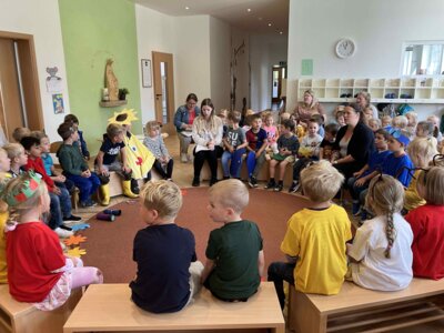 Foto des Albums: Segensandacht in der Kita St. Marien