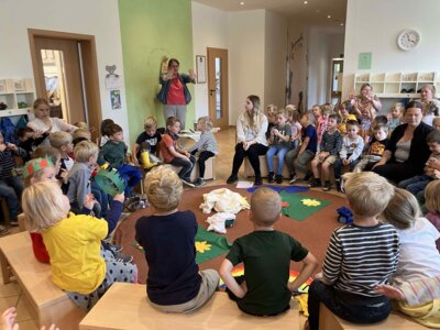 Foto des Albums: Segensandacht in der Kita St. Marien