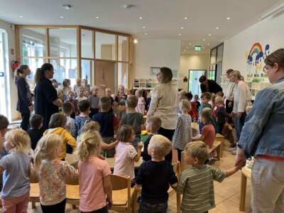 Foto des Albums: Segensandacht in der Kita St. Marien