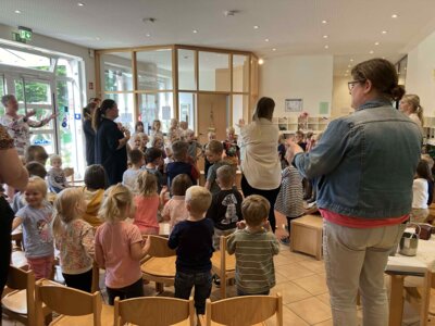 Foto des Albums: Segensandacht in der Kita St. Marien