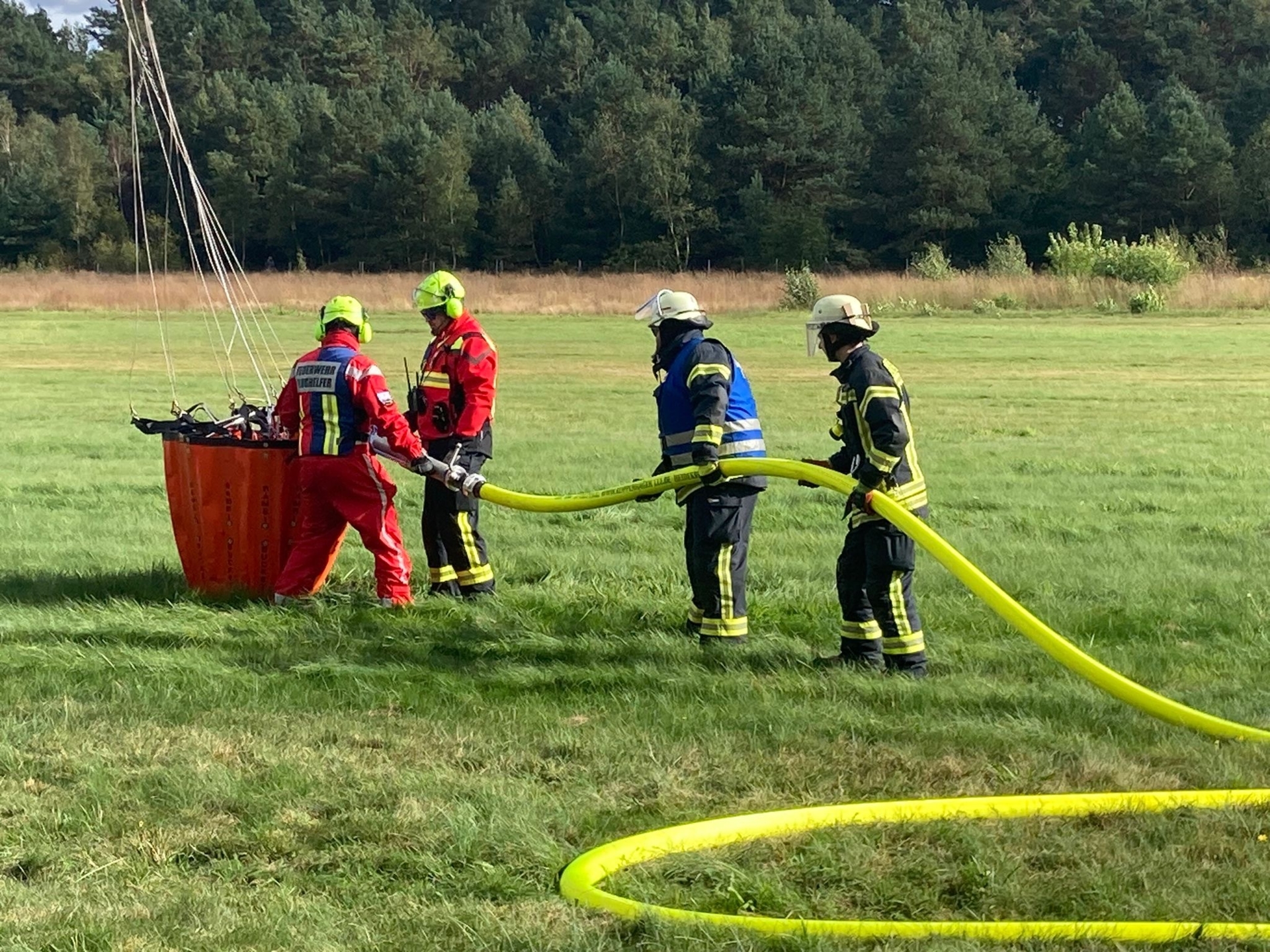 Bild: Befuellung Bambi Bucket