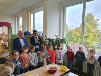 Foto des Albums: Aktion Bio-Brot-Box in den Klassen 1a und 1b