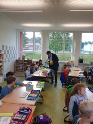Foto des Albums: Aktion Bio-Brot-Box in den Klassen 1a und 1b