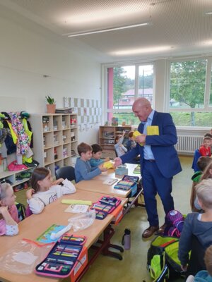 Foto des Albums: Aktion Bio-Brot-Box in den Klassen 1a und 1b