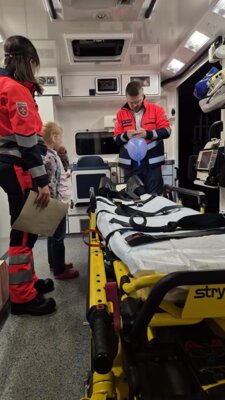 Fotoalbum Gemeinsame Übung mit dem Malteser Rettungsdienst