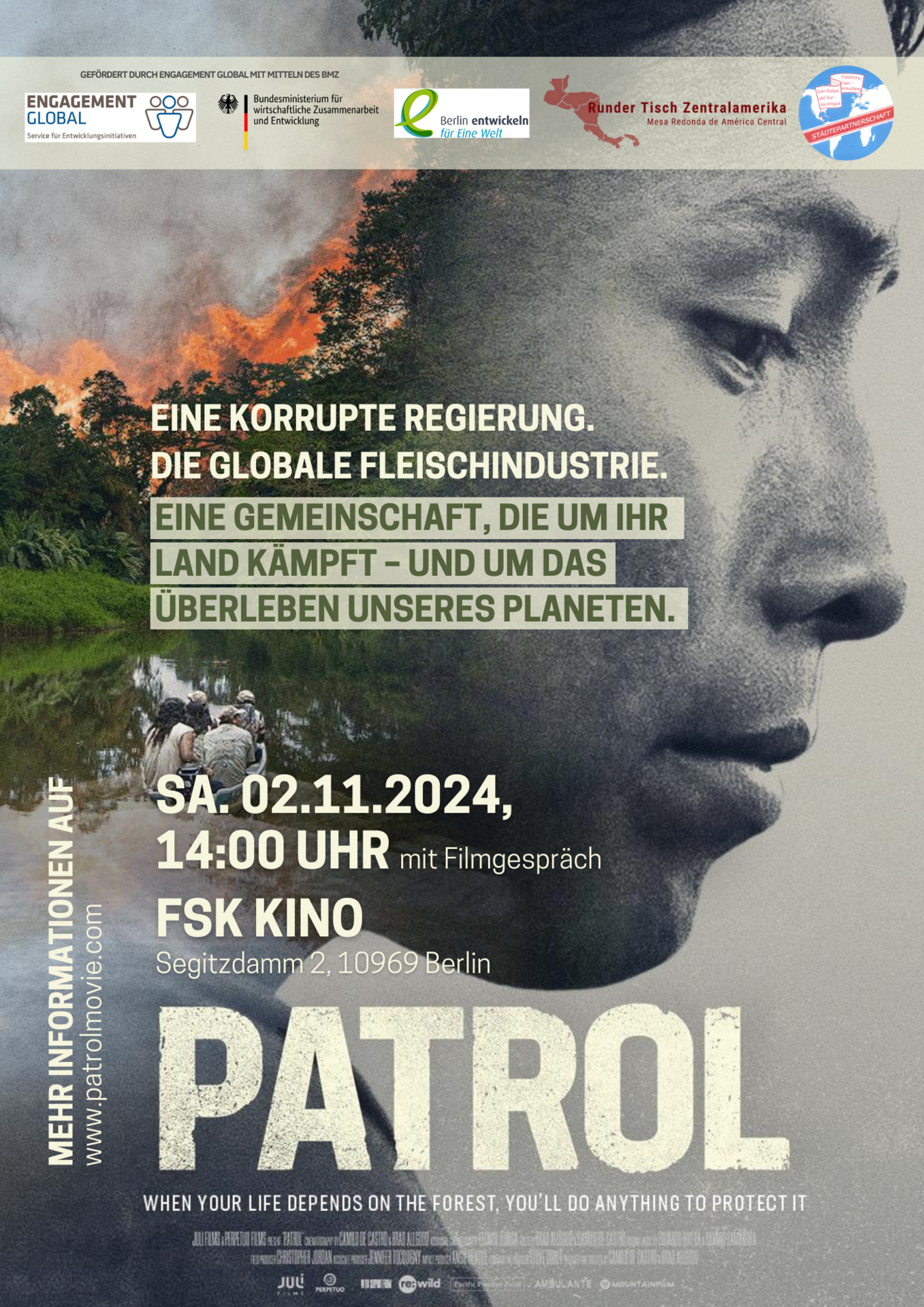 Bild: Flyer Patriol in Berlin