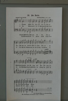 1946 wurde "Der Barde" gesungen  (Bild vergr&ouml;&szlig;ern)