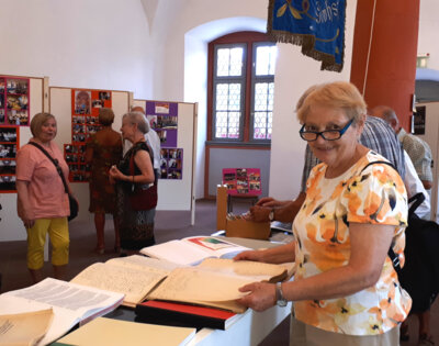 die gute Seele, Rechnerin Gerda Jungermann  (Bild vergr&ouml;&szlig;ern)