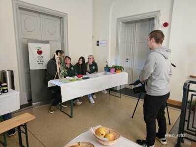BLK TV im Gespr&auml;ch mit &Ouml;kowegschule  (Bild vergr&ouml;&szlig;ern)