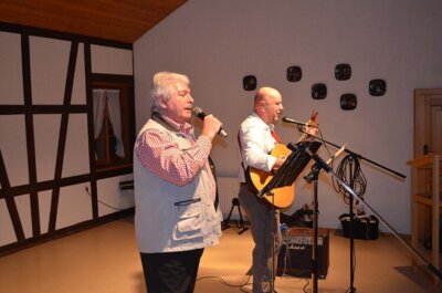 Das Duo "Norbert und Wolfgang" ...  (Bild vergr&ouml;&szlig;ern)