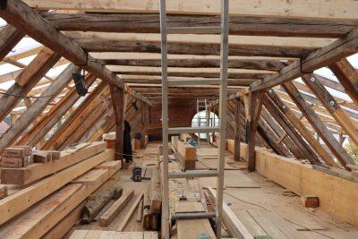 Fotoalbum Bauarbeiten im Kultur|Kloster|Kyritz
