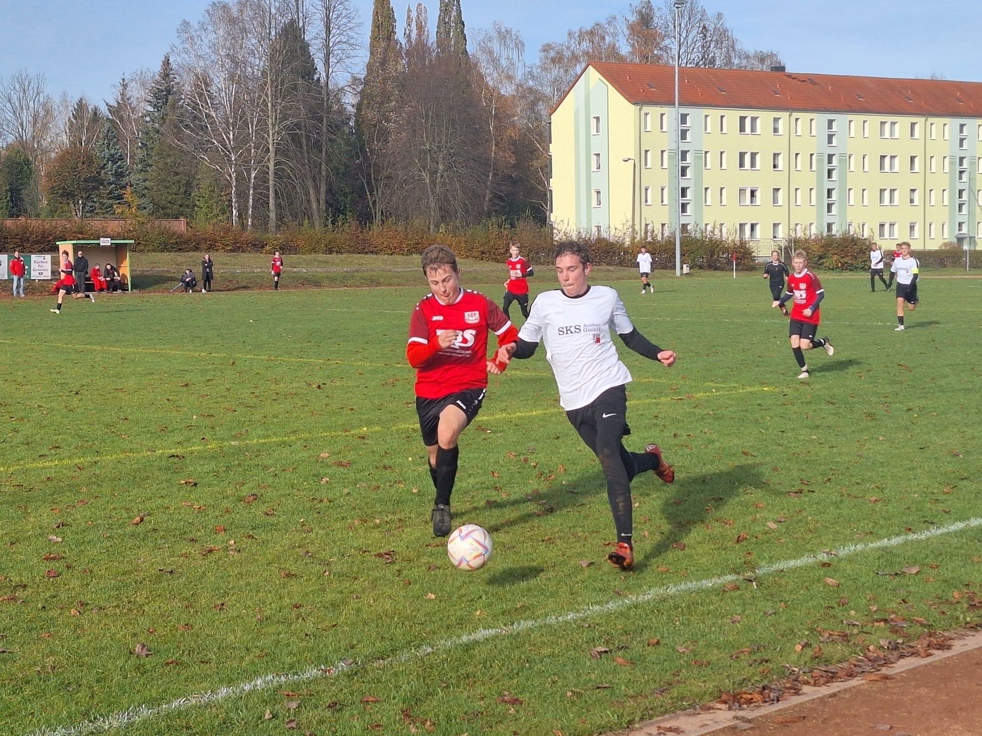 Bild: B- Junioren; SpG SG Leutersdorf - SpG LSV Friedersdorf/ EFV 03 Bernstadt/ Dittersbach/ Ostritzer BC (Foto: LSV)