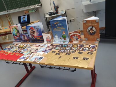 Foto des Albums: Herr Bombelmann zu Besuch an der Grundschule Hollstadt-Wollbach