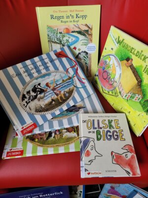 Foto des Albums: Stadtstiftung fördert Plattdeutsch-Kisten für die Samtgemeindebücherei Artland