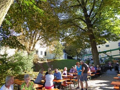 Biergarten Weihenstephan  (Bild vergr&ouml;&szlig;ern)