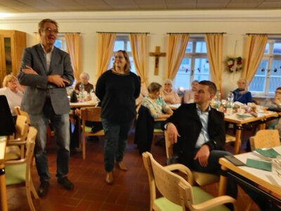 nach Corona: 9.12.2022 Begr&uuml;&szlig;ung bei der  (Bild vergr&ouml;&szlig;ern)