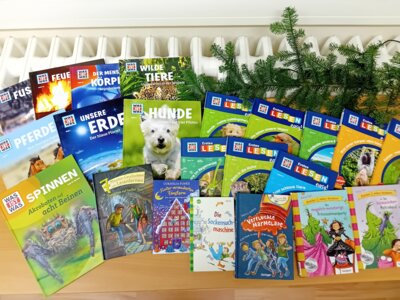 Foto des Albums: Bücherübergabe